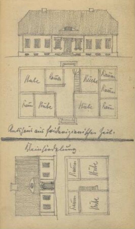 Amtshaus aus friderizianischer Zeit - Kleinsiedlung