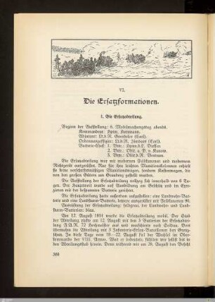 1. Die Ersatzabteilung