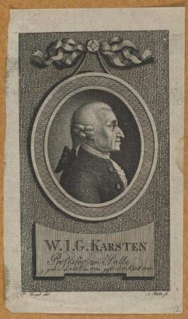 Bildnis des W. I. G. Karsten
