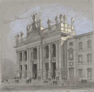 Lateransbasilika (San Giovanni in Laterano), Rom: Fassade