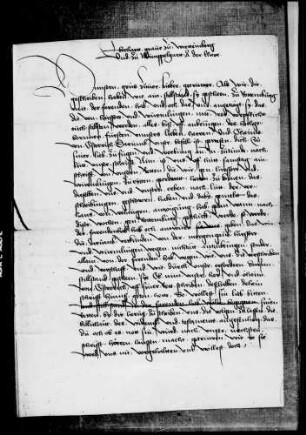 Graf Eberhard d. Ä. erteilt seinem Abgesandten Auftrag für die Verhandlungen über den Nachlaß der Erzherzogin Mechthild, insbesondere betreffs Herausgabe fahrenden Habe (vgl. WR 158).
