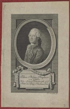 Bildnis des Tobias Philipp von Gebler