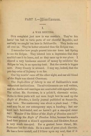 Artemus Ward, his travels