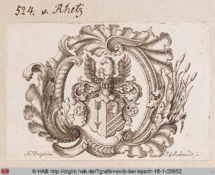 Wappen der Familie Rhetz