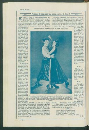Rodolpho Valentino e sua mulher