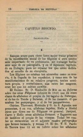 Capítulo segundo. Paleografia