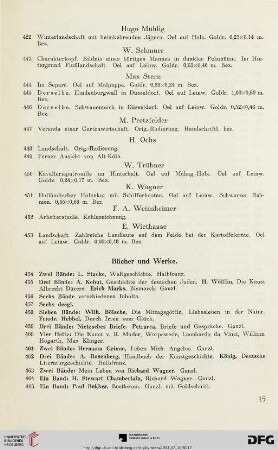 Bücher und Werke (Nr. 454-502)