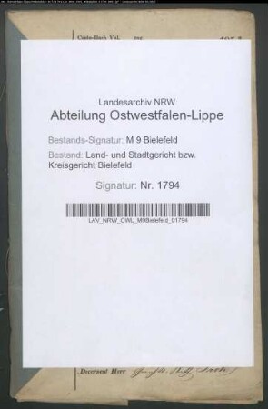 Sonstige: Kröner, Louise, geb. Briesewill: