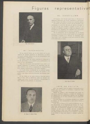Figuras representativas del nuevo Gobierno