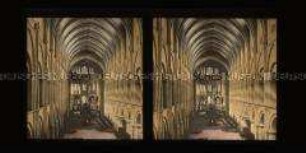 Innenenansicht der Abtei Saint Rémi, Reims