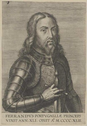 Bildnis des Ferrandvs, König von Portugal