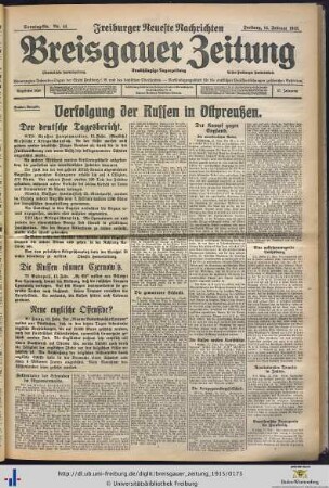 14.02.1915 (Sonderausgabe)
