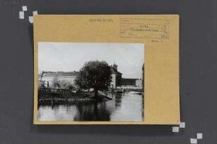 Mühlendammschleuse. Berlin, Mitte, Rolandufer/Fischerinsel