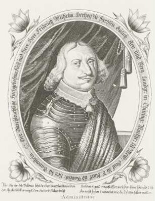 Bildnis Friedrich Wilhelm II, Herzog zu Sachsen-Altenburg