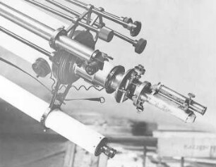 Zeiss-Protuberanzen-Spektroskop am 150 mm-Refraktor : Technikgeschichte | Physik | Optik | Astronomische Instrumente
