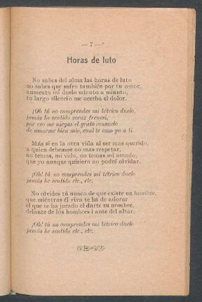 Horas de luto