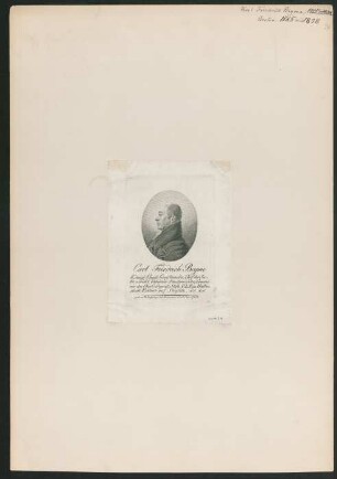 [Bildnis Karl Friedrich von Beyme]