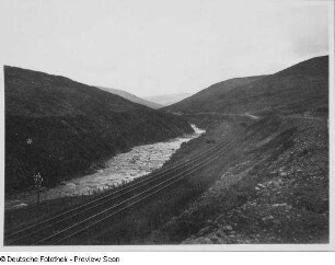 Schottland. Glen Garry von Süden