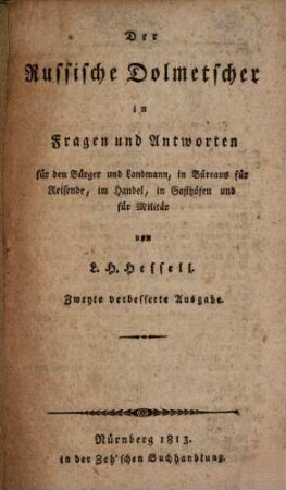 Der Russische Dolmetscher
