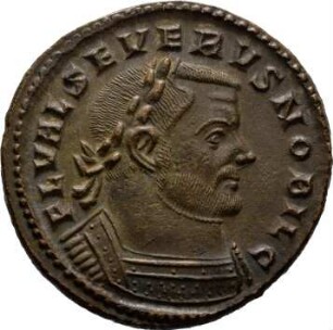 Münze, Nummus, 305 - 307