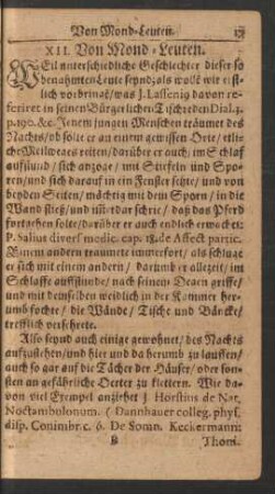 XII. Von Mond-Leuten.