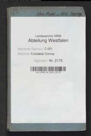 Familienangelegenheiten der von Amelunxen zu Wehrden