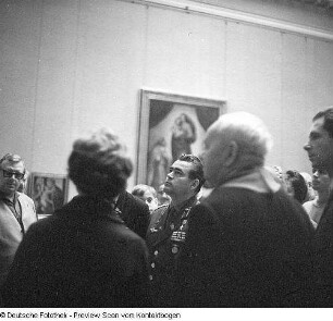 Freundschaftsdelegation; Kosmonaut Nikolajew; Nikoljewna Koschewaja (Oleg)