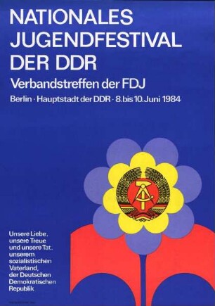 Nationales Jugendfestival der DDR