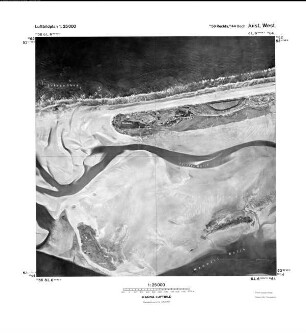 Juist, West (Ostfriesische Küste - Watten, Blatt 18), Gauß-Krüger-Koordinaten: Rechtswert: 2556, Hochwert: 5944