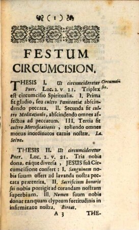 Sylva Cogitationum Sacrarum Pro Cathedra Seu Conceptus Praedicabiles : Ex Praestantissimis Authoribus collecti. Et In tres Classes divisi, 2