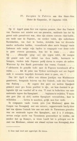 IV. Jacques le Febvre aan den Gouv.-Gen. Pieter de Carpentier, 18 Augustus 1624