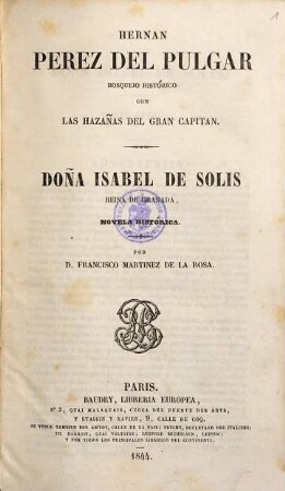 bosquejo histórico con las hazañas del gran capitan