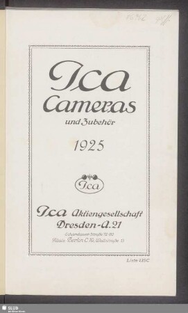 Ica-Cameras und Zubehör