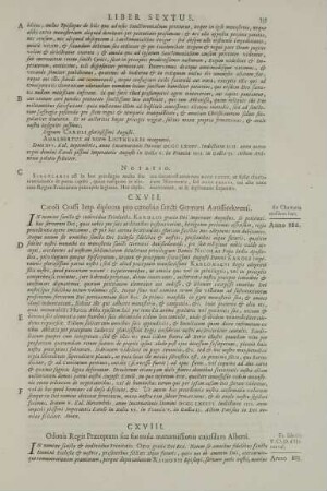 CXVII. Caroli Crassi Imp. diploma pro coenobio sancti Germani Autissiodorensi.