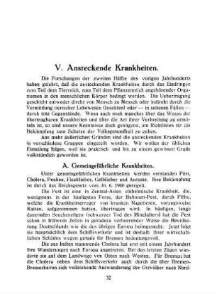 V. Ansteckende Krankheiten
