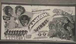 Circus Barlay - Großflächenwerbung, ohne Ortsangabe, 1953-1954