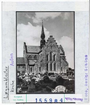 Lügumkloster: Zisterzienserkloster, Aussenansicht der Kirche von Osten