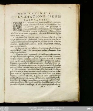 Medicatio Viri, Inflammatione Lienis Laborantis.