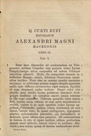 Q. Curti Rufi historiarum Alexandri Magni Macedonis libri qui supersunt : Recogn. Theodor Vogel