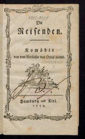 Die Reisenden : Komödie