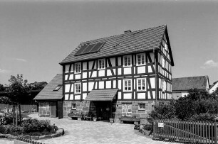 Wohnhaus (Wohngebäude, Fachwerk); Burgwald, Frankenberger Straße 5