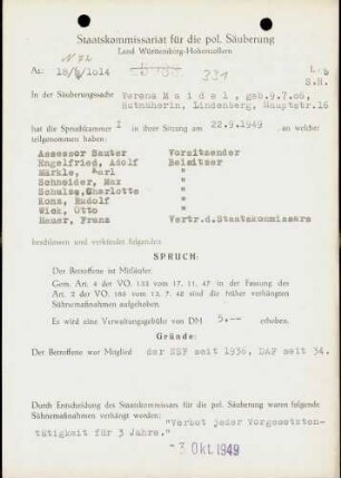 Maidel, Verena