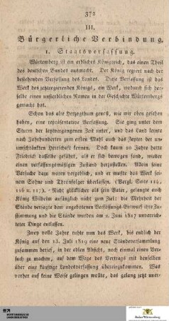 III. Bürgerliche Verbindung