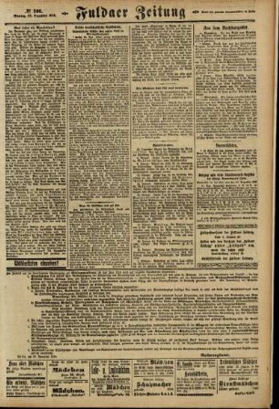 Zweite Ausgabe vom Montag, den 30. Dezember 1918.