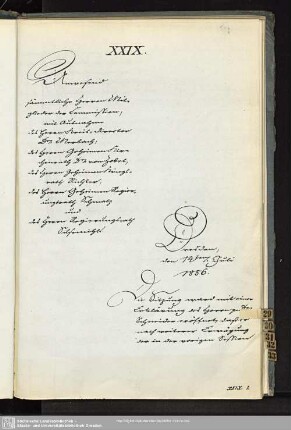 XXIX., 11. Juli 1856