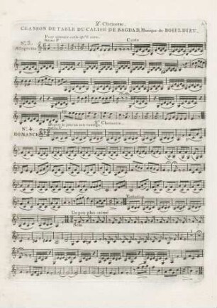 Clarinette II (No. 3-4)
