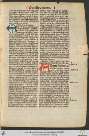 Libri Paralipomenon