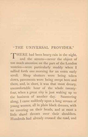 "The Universal Provider."
