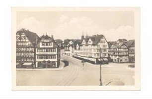 Kassel. Altmarkt mit Blick auf Freiheiter Durchbruch