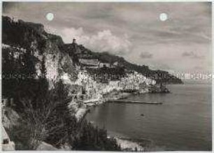 Amalfi, Blick auf die Stadt